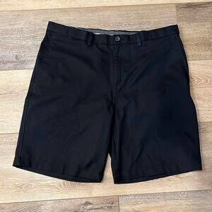 Haggar Cool 18 Pro Mens Shorts‎ | Black | Size 38